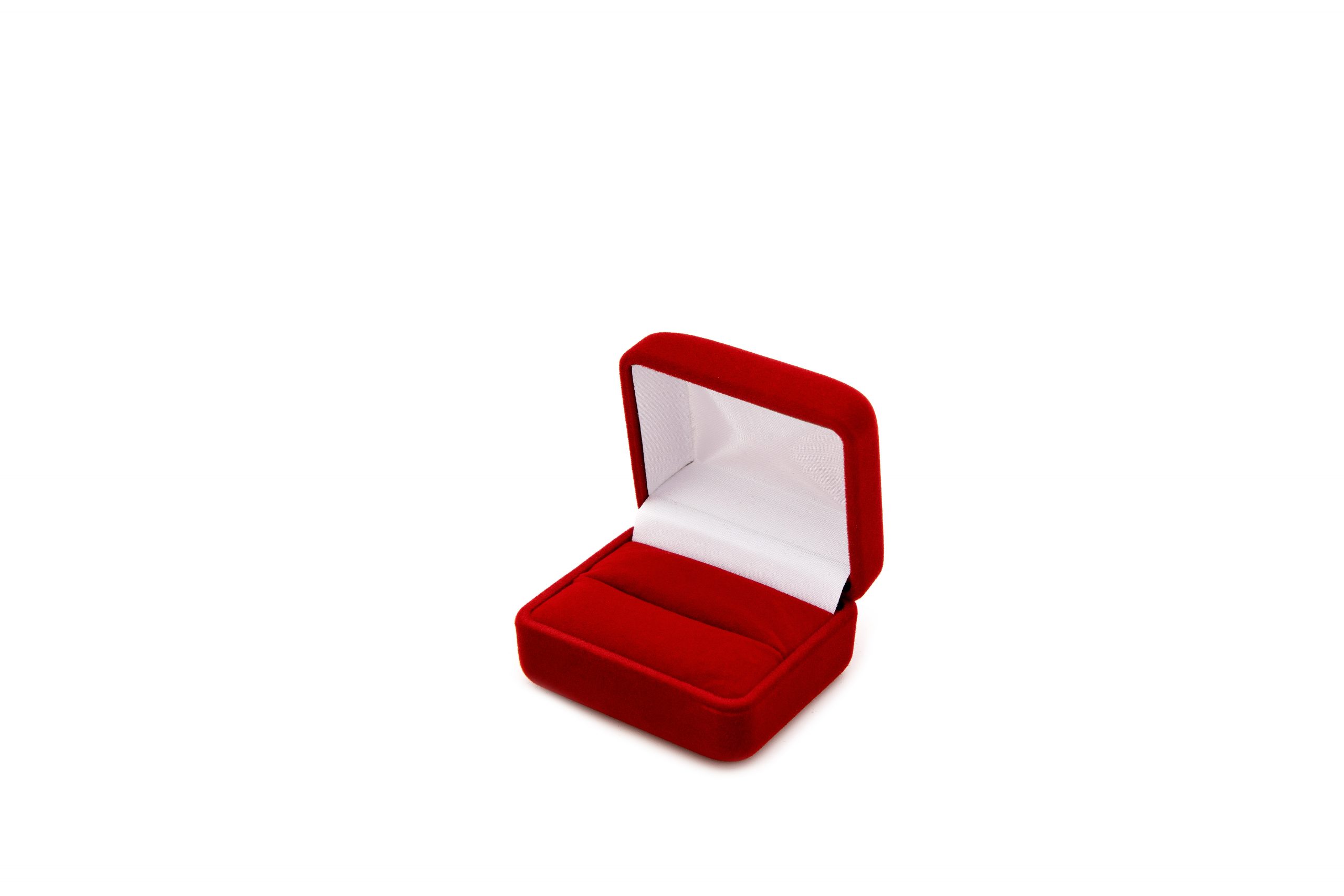Samt Verlobungsring Etui