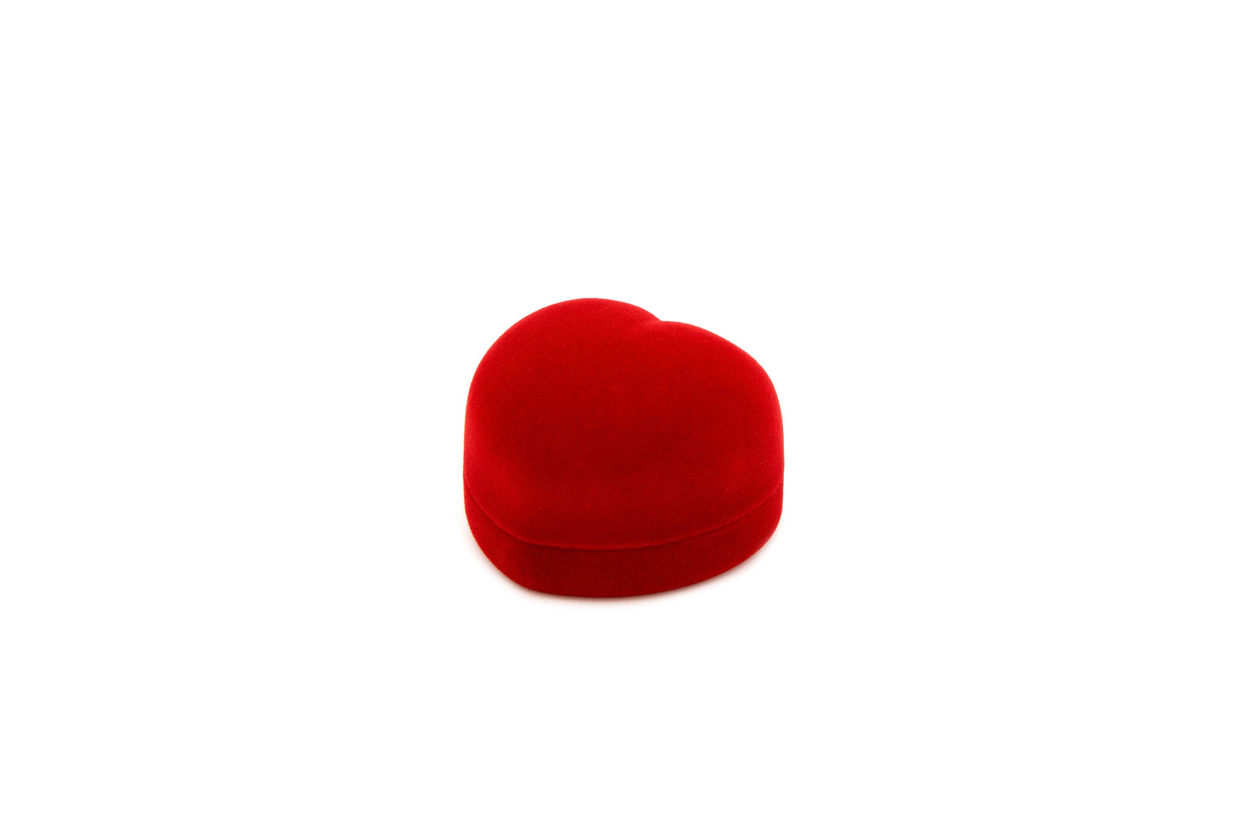 Samt Herzförmig Etui